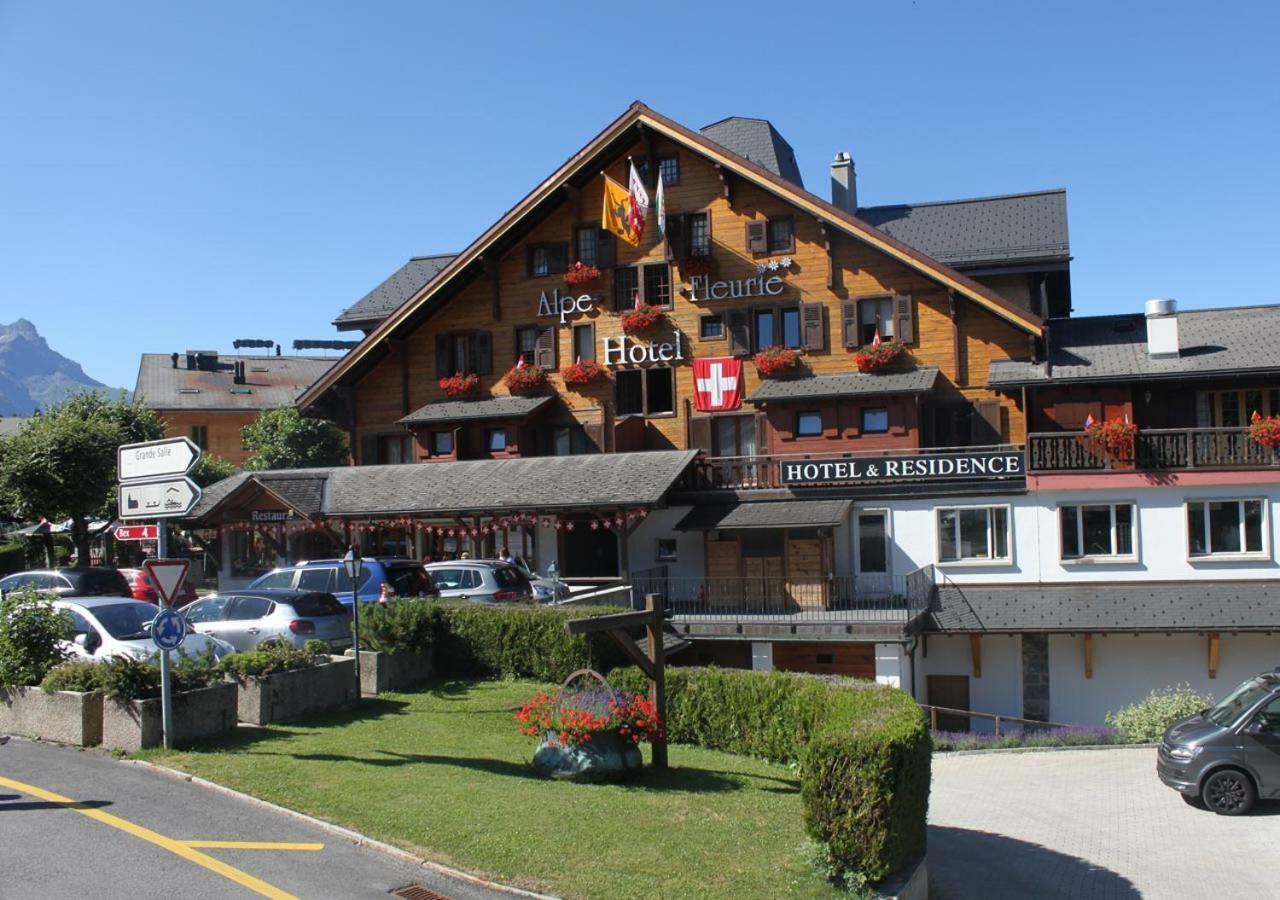 Alpe Fleurie Hotel & Restaurant Villars-sur-Ollon Exterior foto